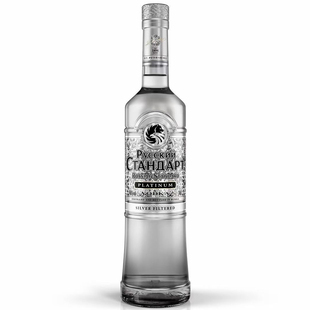铂金伏特加标准斯旦答鸡尾酒调酒烈酒俄罗斯进口洋酒Vodka白酒