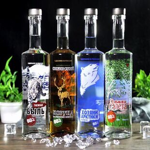 松子蔷薇果桦树芽配制酒60度伏特加俄罗斯进口白酒烈酒鸡尾酒