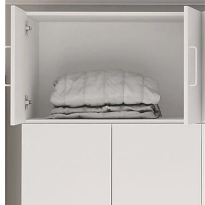 定制实木柜子吊柜储物柜卧室衣柜顶柜阳台飘窗柜被子收纳柜置物柜