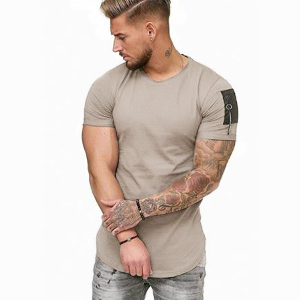 Men's casual sports slimming round collar T-shirt for men i|ruв категории Мужская одежда, брюки - от Buy2taobao.com для оказания профессиональной услуги покупки агента Taobao
