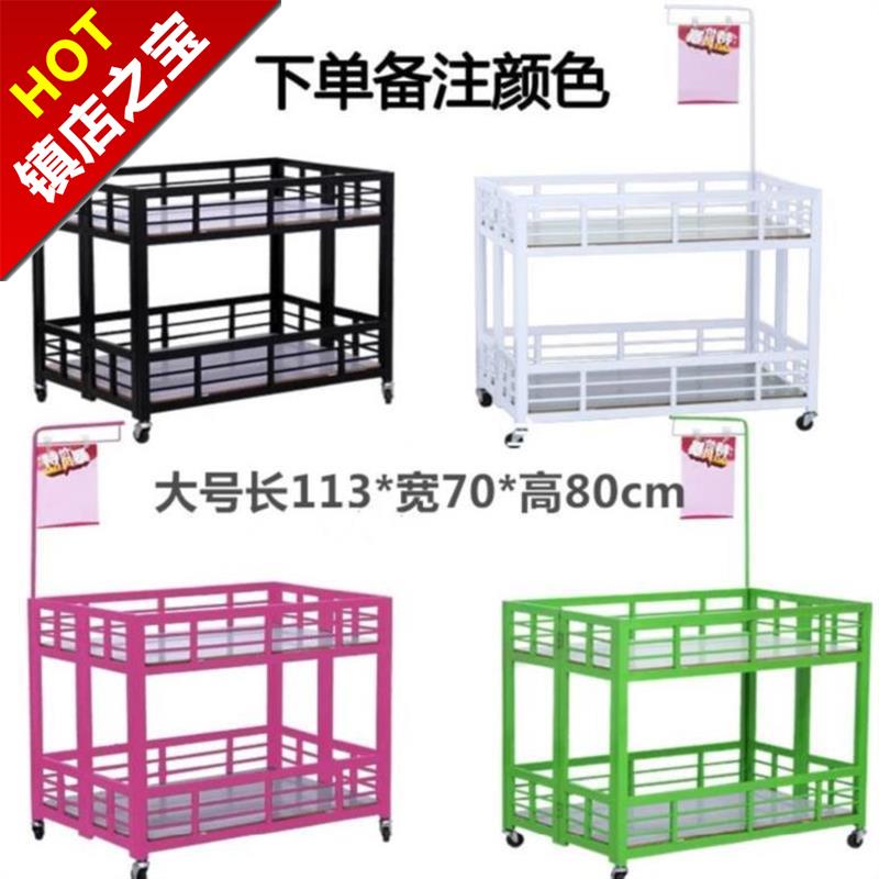 折叠商业街带轮子小c卖部展柜夜市花车促销车室内摆摊位简易商铺