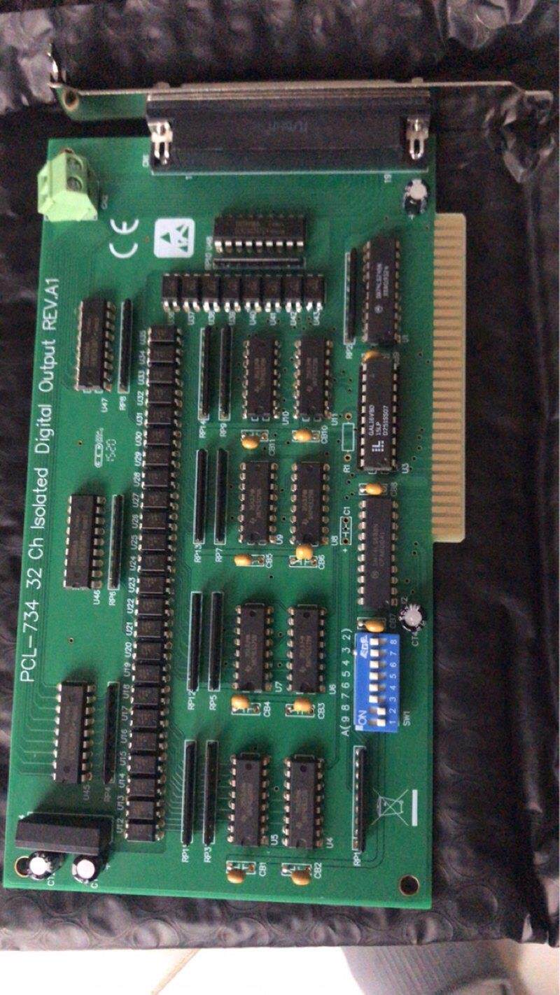 全新研华研祥pcl-734 32路隔离数字输出卡 索奥斯名特世科钢化炉