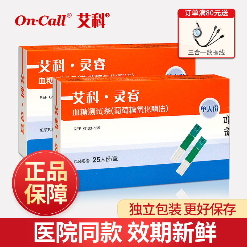 【艾科】灵睿血糖测试条医院同款图片