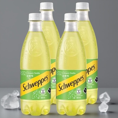 香港正品！玉泉忌廉奶油味汽水