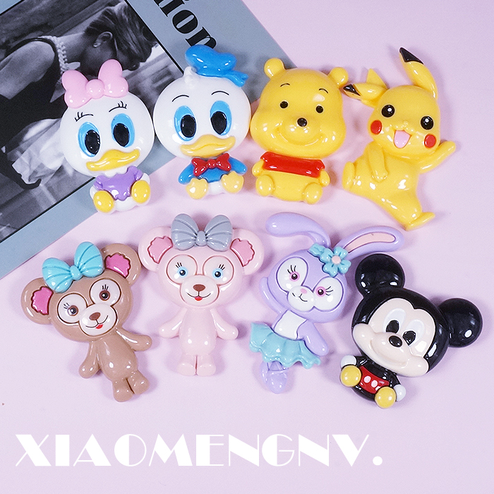 平底公仔玩偶卡通动漫饰品材料