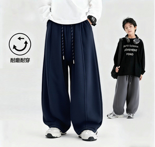 纯棉男女童韩版 水洗纯棉新款 百搭休闲裤 春春Spring