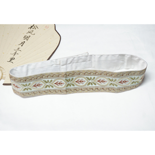 饰苗绣束腰国风 饰森女民族风汉服装 魔术贴款 可调节腰围绣花腰带装