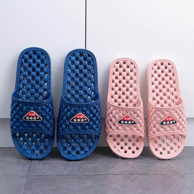 浴室漏水拖鞋女鞋底有洞的拖鞋沐浴男防滑洗澡不积水带孔澡堂拖