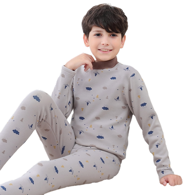 【全身加绒】猫人男童保暖内衣