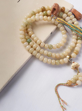 虎头鞋款DIY多宝菩提苹果珠手链 首饰厂批发规格7×9男女文玩念珠