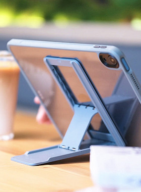 ipad平板支架背贴桌面支撑架折叠平板电脑专用横竖平板背贴支架薄