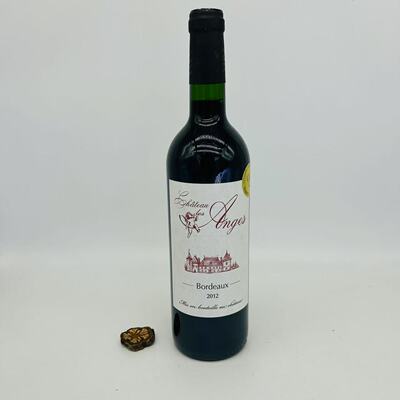 Chateau LES ANGES VIN DE BORDEAUX 75cl 12.5%vol 2012