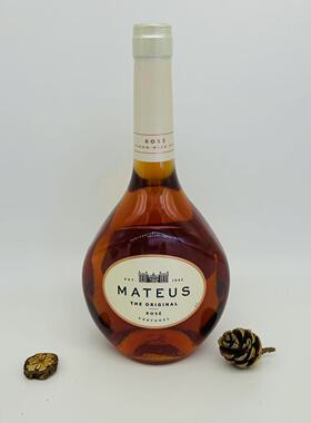 【麦德龙】葡萄牙原装进口玛天露桃红葡萄酒750ml MATEUS rose