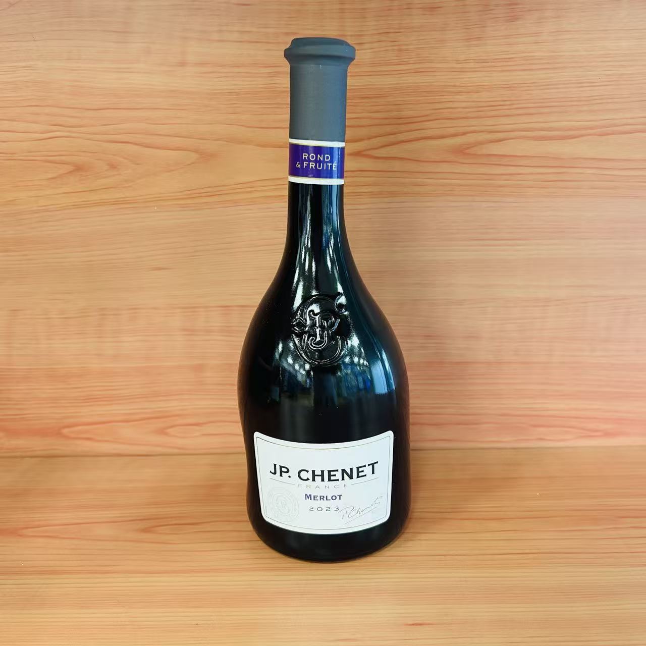 麦德龙法国原装进口JP.CHENET香奈美乐(梅鹿辄)干红葡萄酒750ml