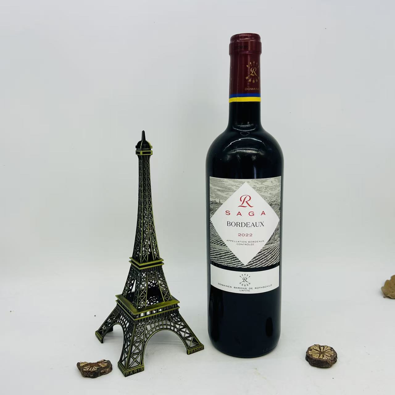 SAGA BORDEAUX ROTHSCHILD BARONS DELAFITE DOMAINES 2022 75cl
