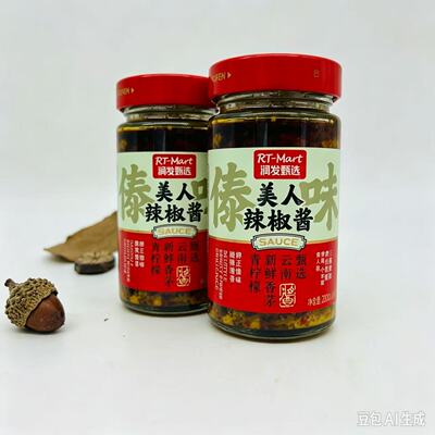 Dai-style Beauty Chili Sauce Containing Lemongrass and Lime