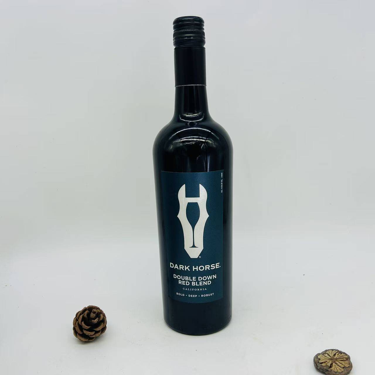 美国原装进口黑马骏骐DARK HORSE叠荡混酿干红葡萄酒750ml