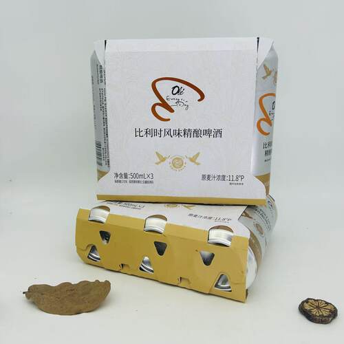 OLE 比利时风味精酿啤酒BELGIAN-STYLE BEER 500mlX6瓶