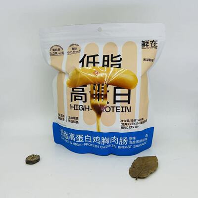 LOW-FAT&HIGH-PROTEIN CHICKEN BREAST SAUSAGE(2 flavors) 500g