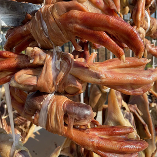 安徽六安金寨土特产农村[老鹅胗爪]皖西大白鹅老鹅胗爪包邮