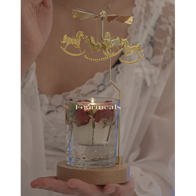 fourmeals植物园走马灯旋转蜡烛