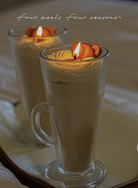 《旷世温柔》小熊香薰蜡烛香氛伴手礼物four meals four seasons