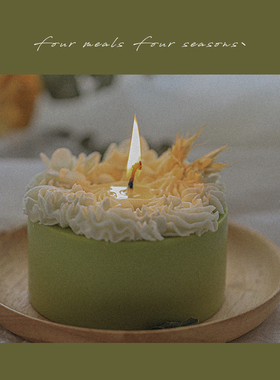 《误入世界》原创香薰蜡烛仪式感生日大4寸fourmeals网红创意礼物