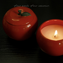 情绪治愈香氛平安果苹果香薰蜡烛圣诞节生日伴手礼物 苹凡生活