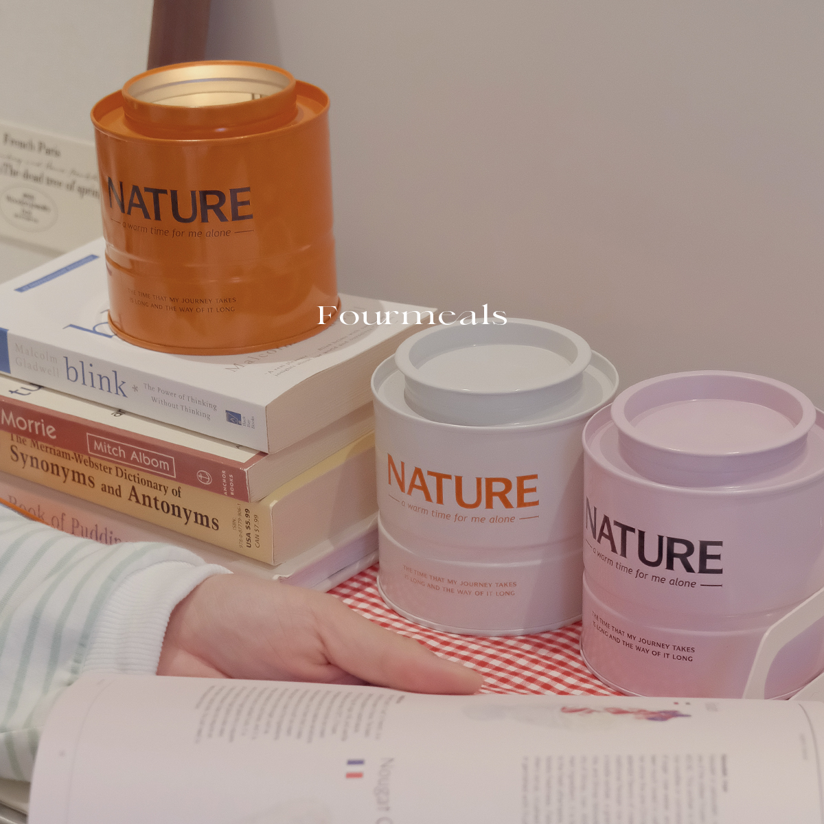 fourmeals惬意日子铁艺罐香薰