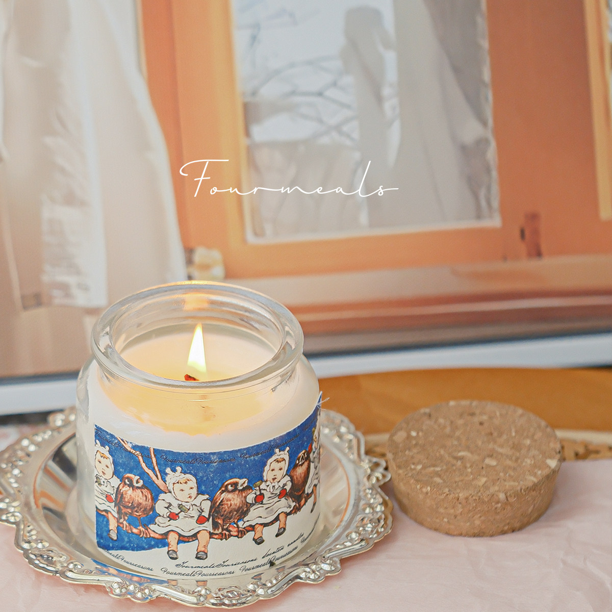 fourmeals日有小暖香薰蜡烛