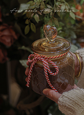 《糖果森林》超、大罐香薰蜡烛苹果咖啡室内家用持久高级香氛桂花