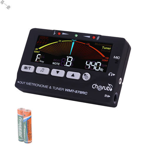 （现货速发）萨克斯调音校音定音器WMT-578RC长笛/萨克斯/小号/黑