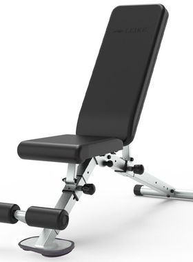 雷克（LEIKE）商用专业哑铃凳家用折叠款健身椅健腹机板仰卧起坐