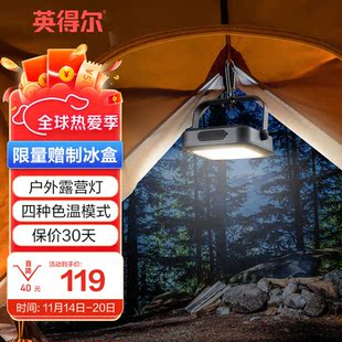 英得尔户外露营电源多功能磁吸照明灯锂离子聚合物电池户外灯HL05