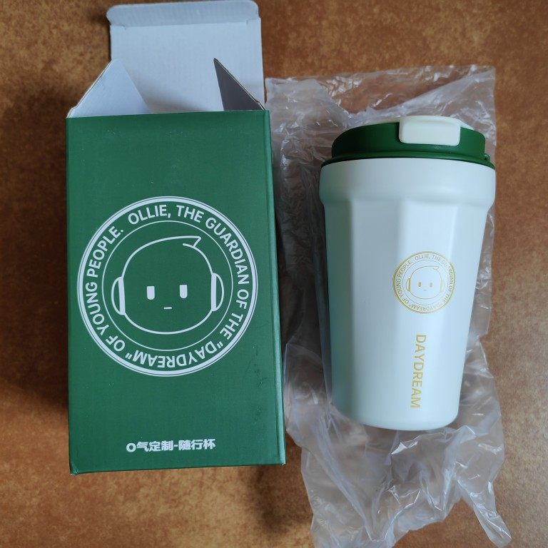 oppo 小欧定制随行水杯 白色   全新未拆封原装正品