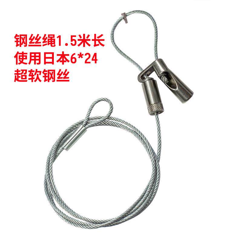简易套猪自锁便携捕捉器钢丝套猪嘴套兽用控制套嘴器户外套猪