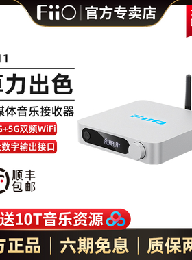 FiiO/飞傲 SR11流媒体音乐接收器数字转盘网桥hifi发烧Roon播放器