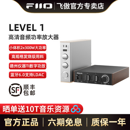 飞傲LEVEL1家用功放功率放大器