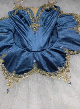 深灰色芭蕾TUTU裙简易纱裙成人儿童比赛演出服表演服团体舞蹈演出