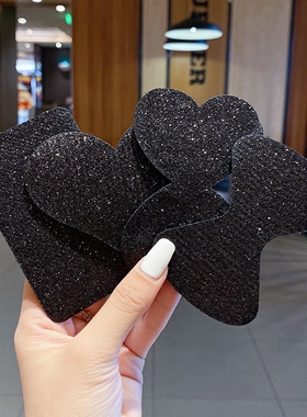 黑色刘海贴发饰女魔术贴网红碎发固定神器头饰爆款魔法贴发帖儿童