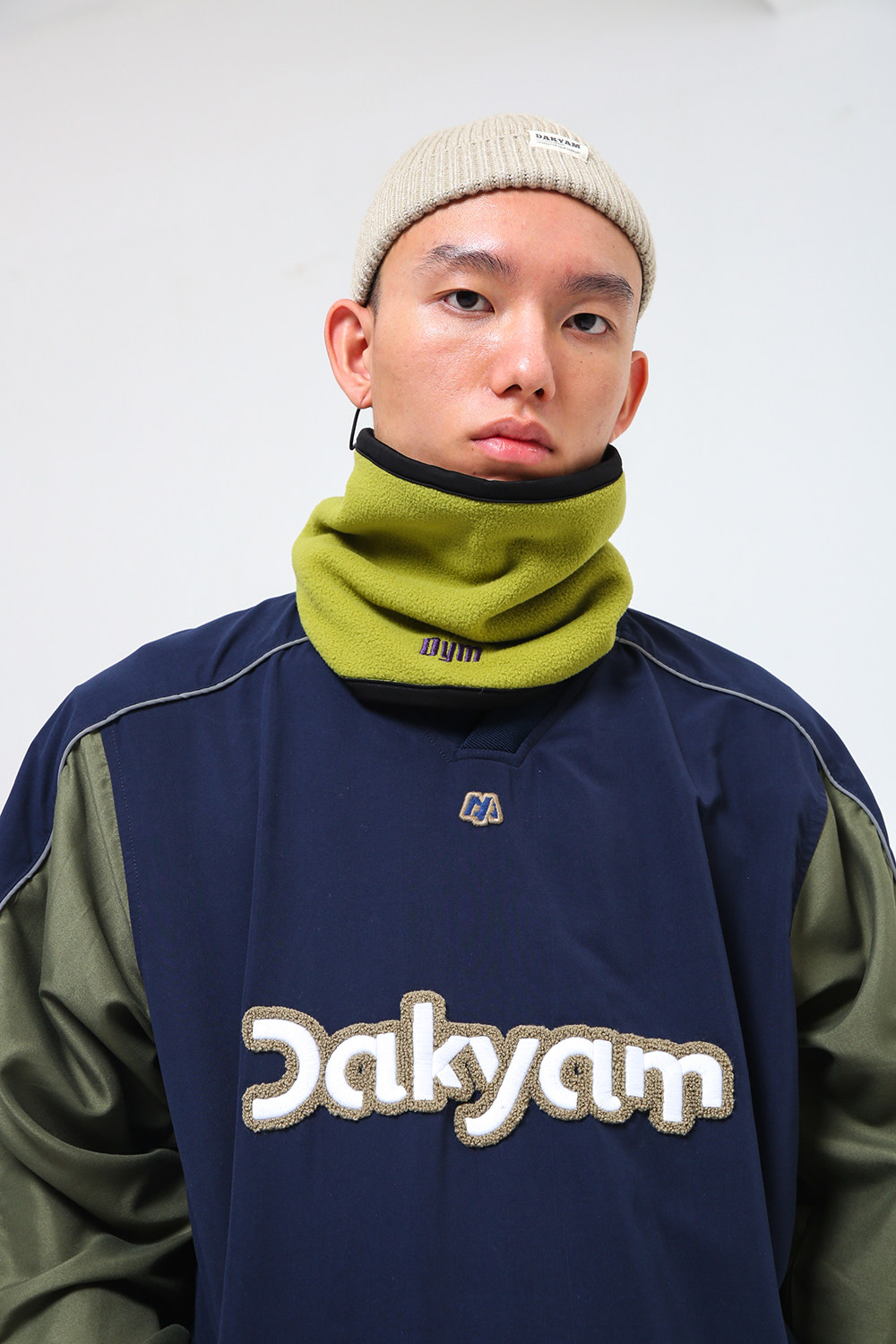 DAKYAM19AW “Reversible Neck Warmer”  抓絨双面穿戴保暖围脖