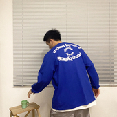 SUPERTOFU TEE AW20眼形主题图案电光蓝长袖 SPTF 新品