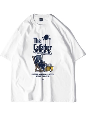 DAKYAM(达人) 2025S/S The Catfather 教父克里昂的猫生短袖TEE恤