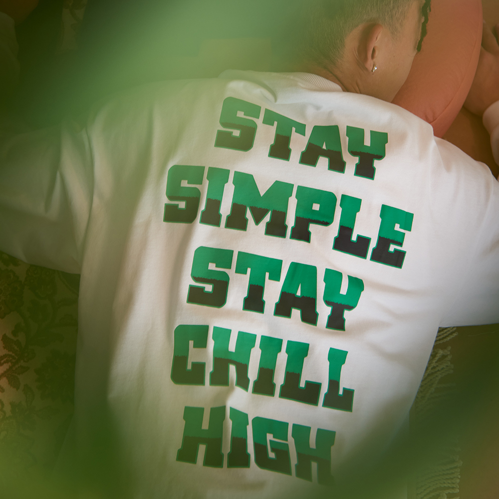 Chillhigh 保持呼吸 美式标语潮牌hiphop纯棉长袖T恤男女宽松秋冬