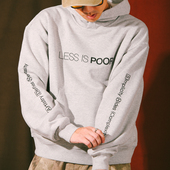 达人 2024A DAKYAM Less Poor480g重磅套头短款 秋冬连帽卫衣