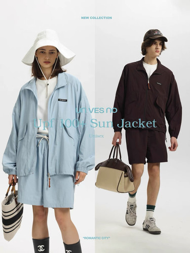 【UPF100+长效防晒】Unvesno(UN)性能水洗不衰减防泼水防晒服夹克