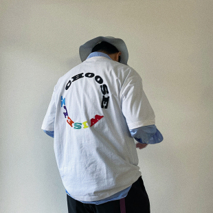 SS20贴布刺绣圆圈图案复古街头短袖 新品 TEE SPTF SUPERTOFU