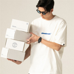 2023 Goodream厚板硅胶印花重磅短袖 after TEE恤男 DAKYAM