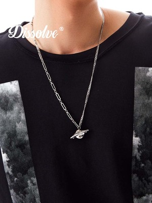 dissolve项链男嘻哈吊坠