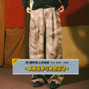 Urban Camo DAKYAM 双褶长裤 2024A Flex秋冬迷彩宽松工装 达人